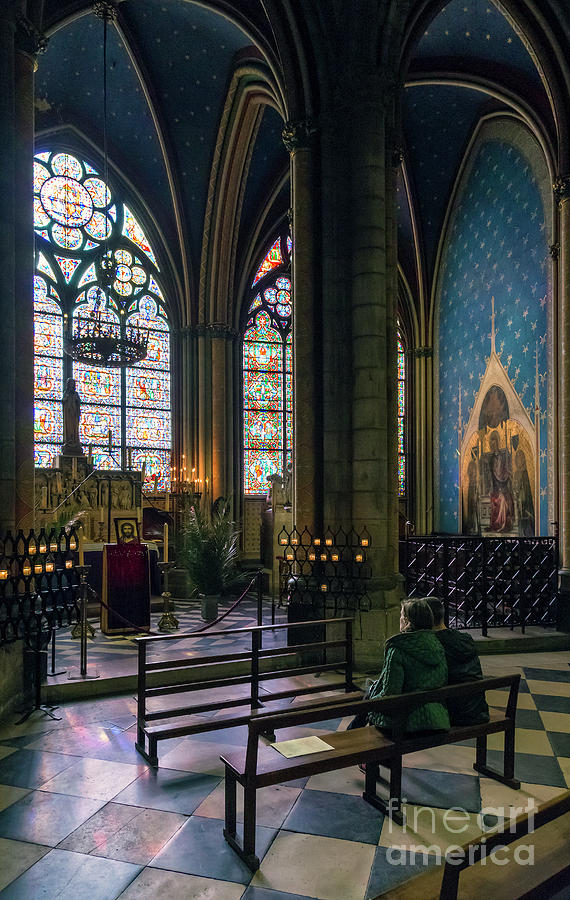 Notre Dame Cathedral Photograph - Notre Dame-02 by Bernardo Galmarini