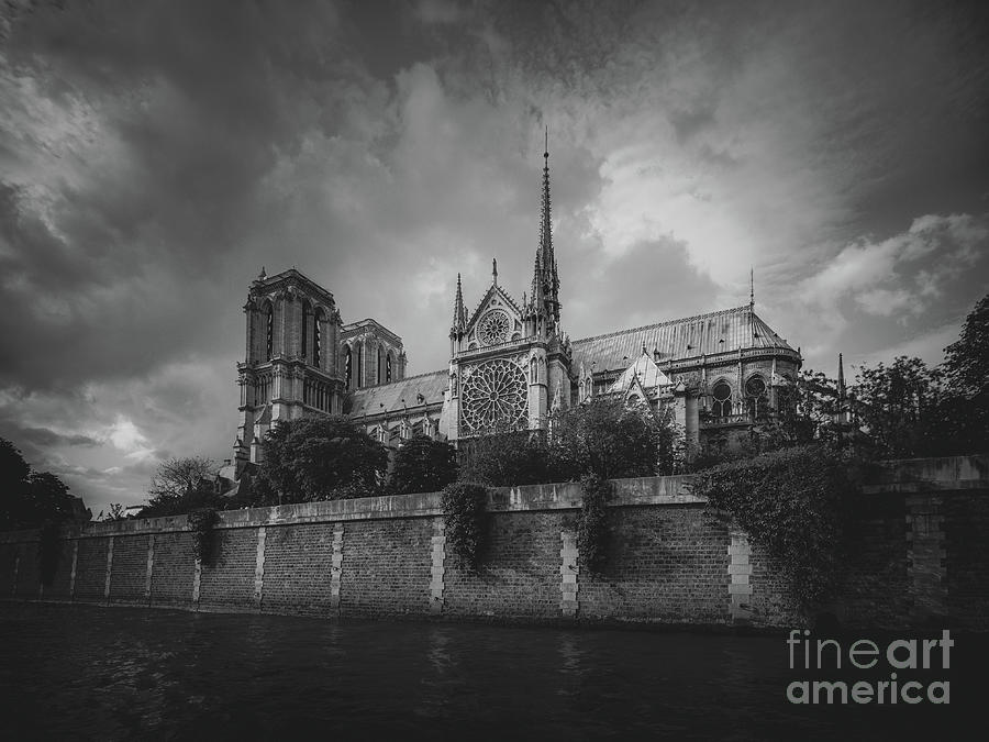 Notre Dame and the Seine River, Paris 2016 Photograph by Liesl Walsh