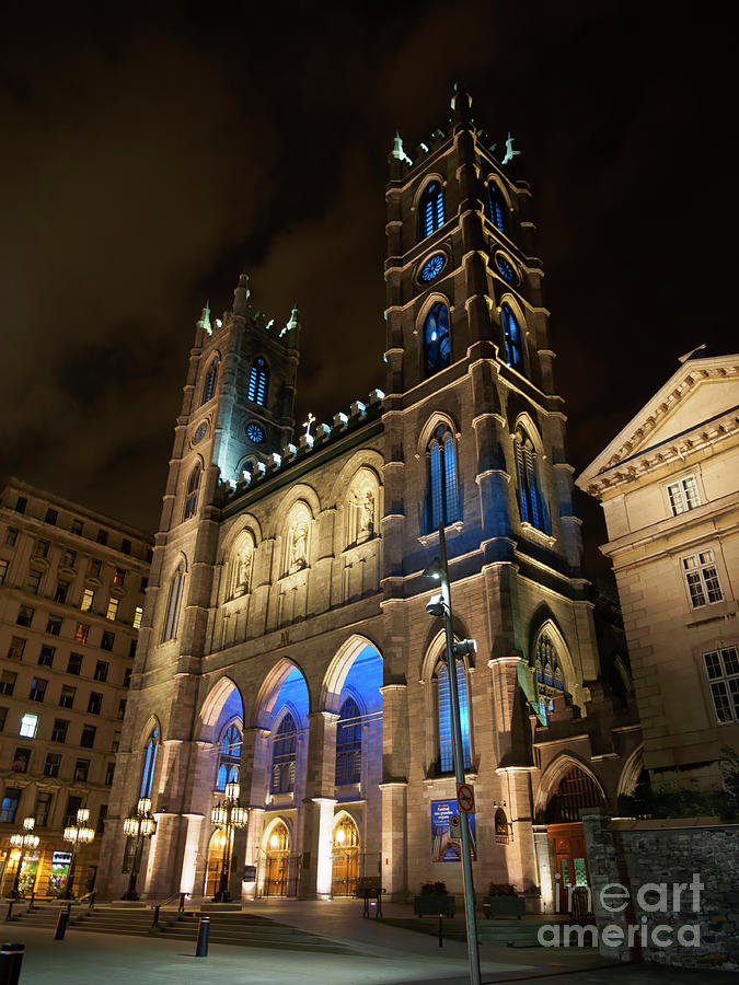 Notre Dame Basilica Basilique Notre Dame de Montreal Photograph by Louise Heusinkveld