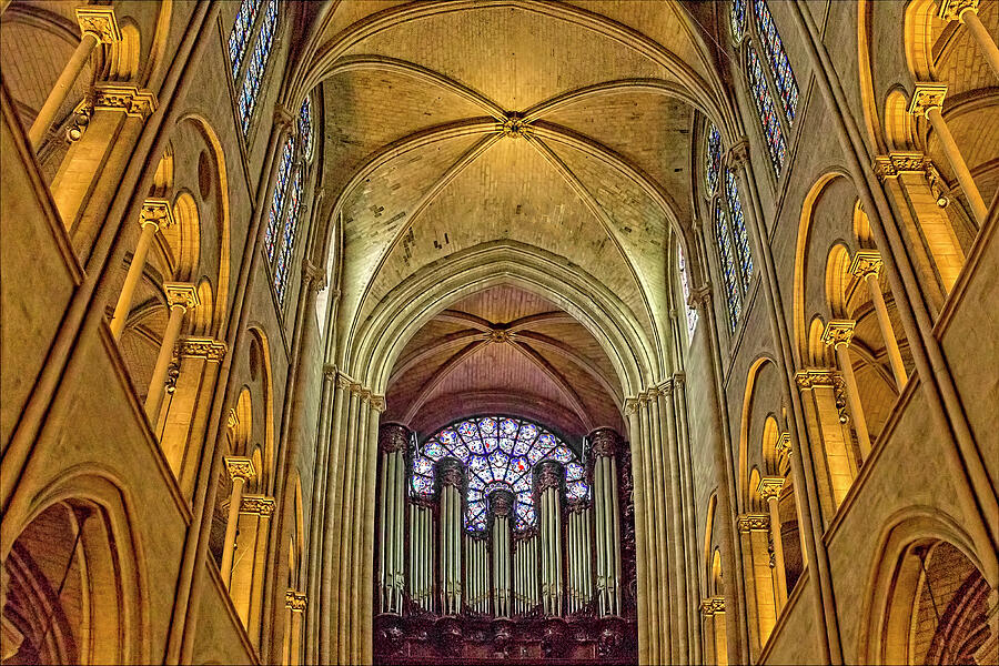 Notre Dame Cathedral in Paris by Kay Brewer Notre Dame Cathedral in Paris by Kay Brewer