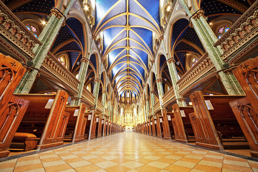 Notre Dame Cathedral Ottawa Photograph by Bertlmann