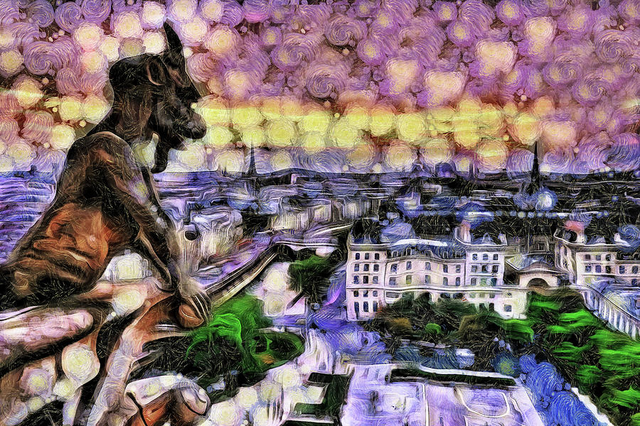 Notre Dame Cathedral Paris by Mad Artist Notre Dame Cathedral Paris by Mad Artist