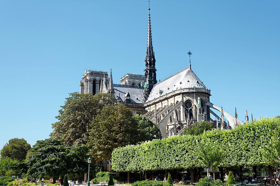 Notre Dame Cathedral Paris Photograph by Sally Weigand