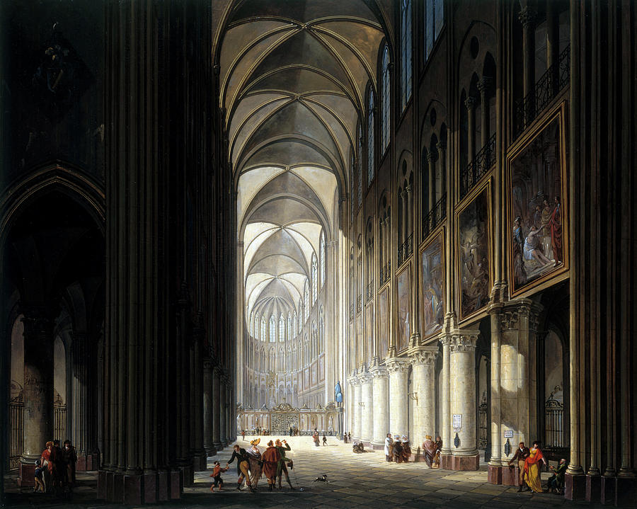 Notre-dame De Paris, 1789 Photograph by Science Source