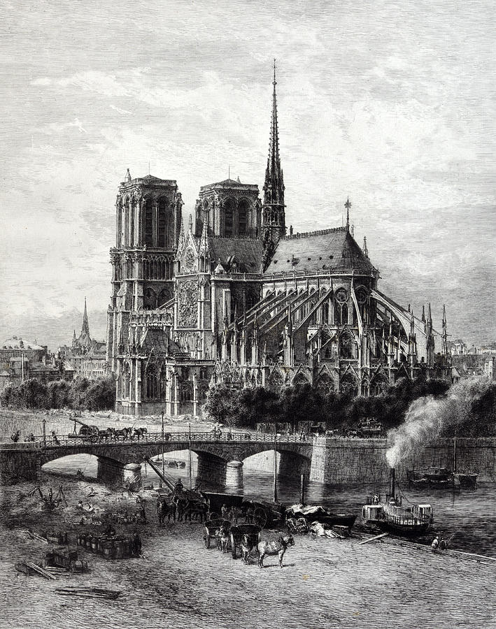 Notre-dame De Paris Photograph by Science Source