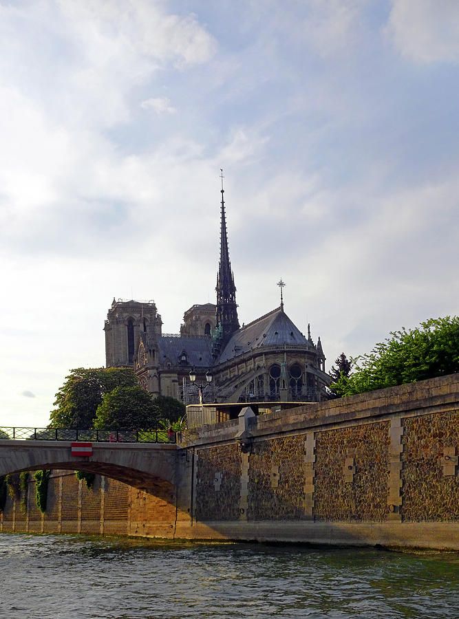 Notre Dame, River View Photograph by Gordon Beck