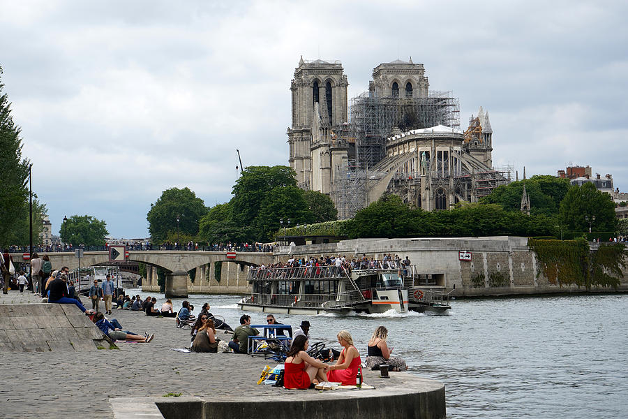 Notre Dame Ruins 2 Photograph by Andrew Fare