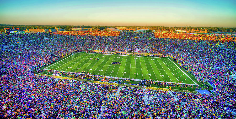 Notre Dame Stadium Photograph by Mountain Dreams