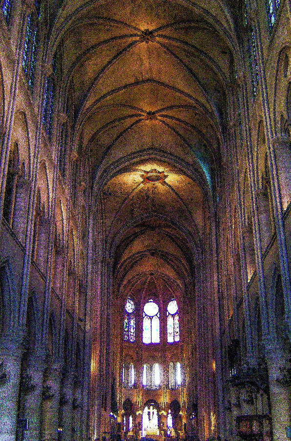Cathedral Of Notre Dame The Ceiling