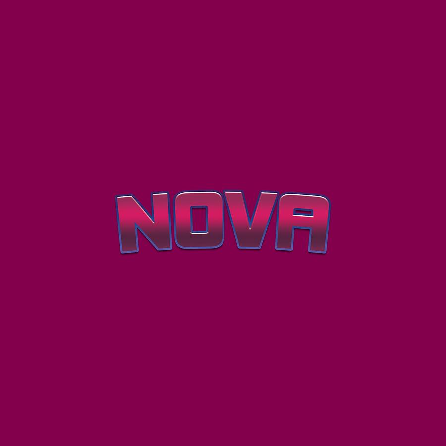 City Digital Art - Nova #Nova by Tinto Designs