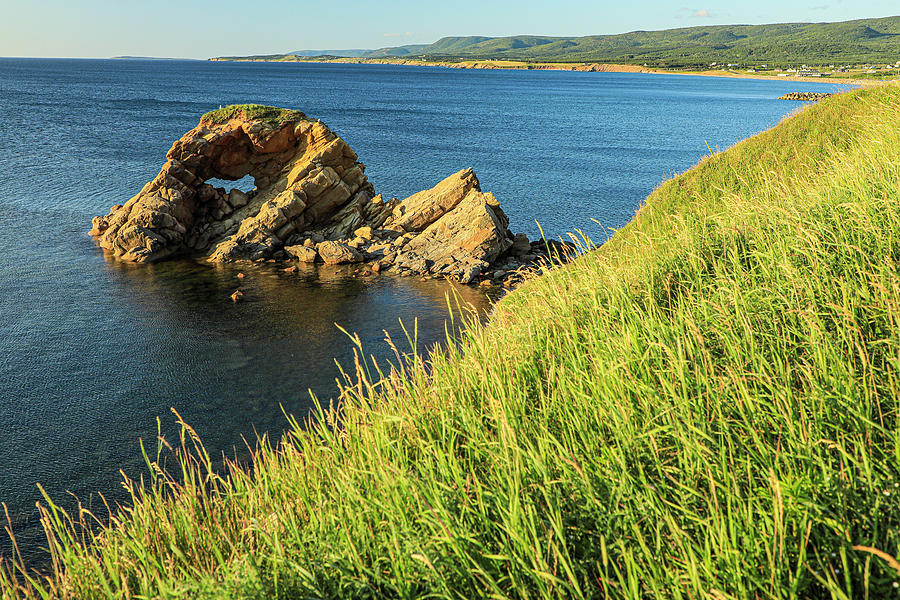 Landscape Photograph - Nova Scotia, Cape Breton, Cabot Trail by Patrick J. Wall