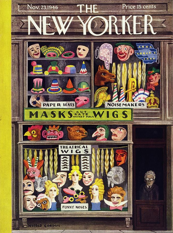 New Yorker November 23 1946 Painting by Witold Gordon