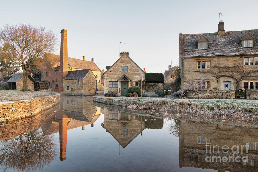 November Light Lower Slaughter Photograph by Tim Gainey