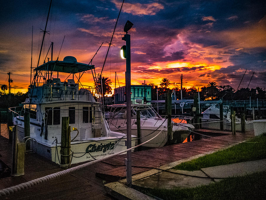 NSB Sunset After Hurricane Dorian Photograph by Danny Mongosa