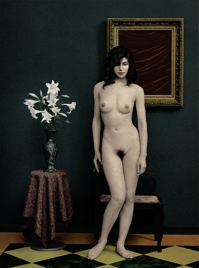 Nude Photograph - Nu Dans La Chambre by Fuyuki Hattori