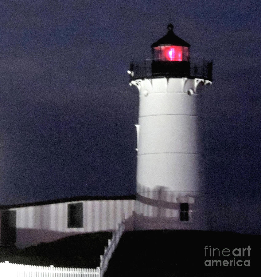 Nubble Light Photograph by Maurice Hebert | Fine Art America