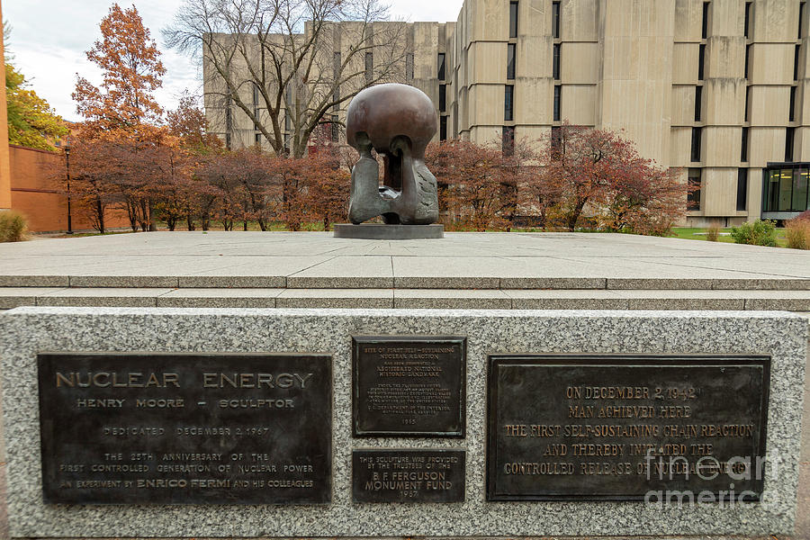Nuclear Energy Sculpture Photograph by Jim West/science Photo Library