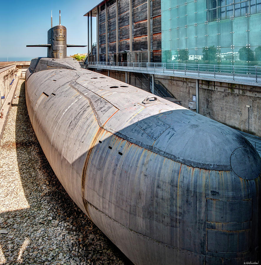 Nuclear Submarine Photograph by Weston Westmoreland