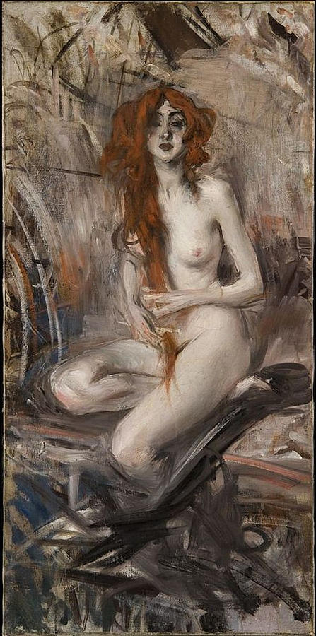 Nude, 1911 Painting