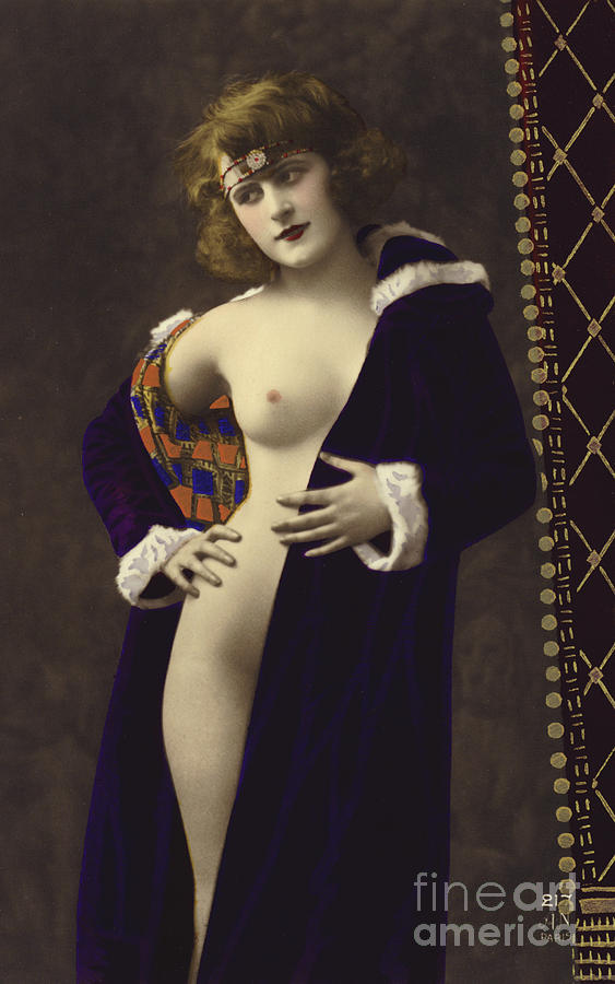 Nude, Color Photo Photograph by Julian Or Julien Mandel