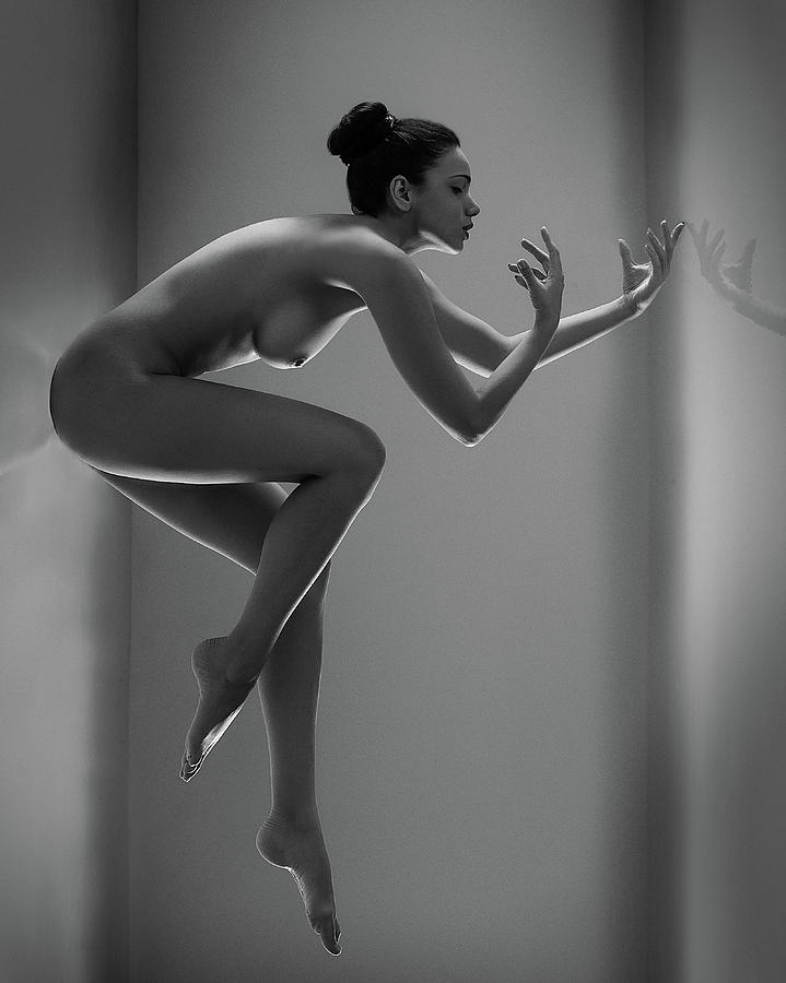 Nude Levitation Photograph by Kalynsky