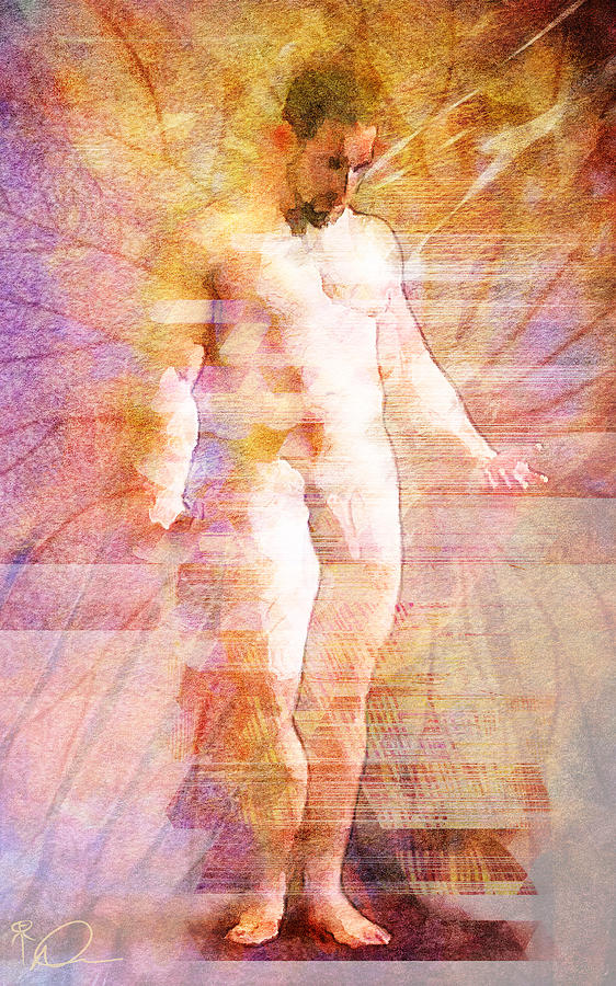 Nude Digital Art - Nude study by David Derr