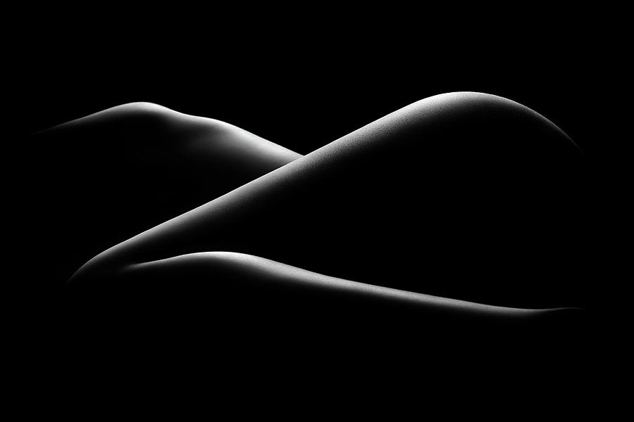 Woman Photograph - Nude woman bodyscape 17 by Johan Swanepoel