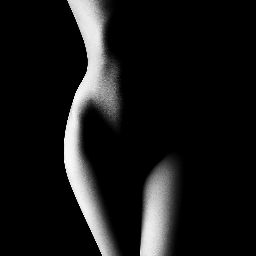 Woman Photograph - Nude woman bodyscape 23 by Johan Swanepoel