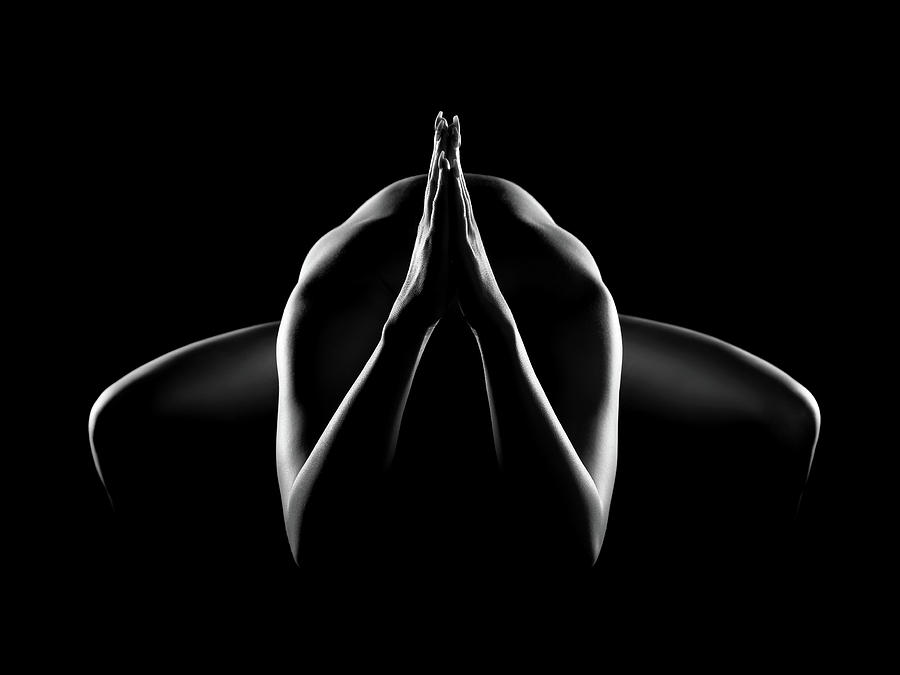 Abstract Photograph - Nude woman bodyscape 28 by Johan Swanepoel