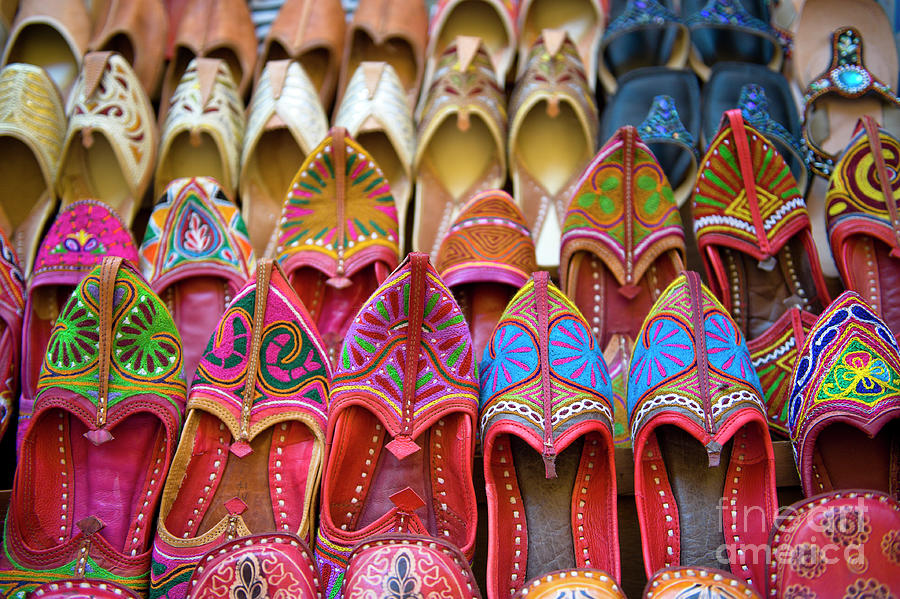 Numerous Colorful Embroidered Shoes Photograph by Tarzan9280 Numerous Colorful Embroidered Shoes Photograph by Tarzan9280
