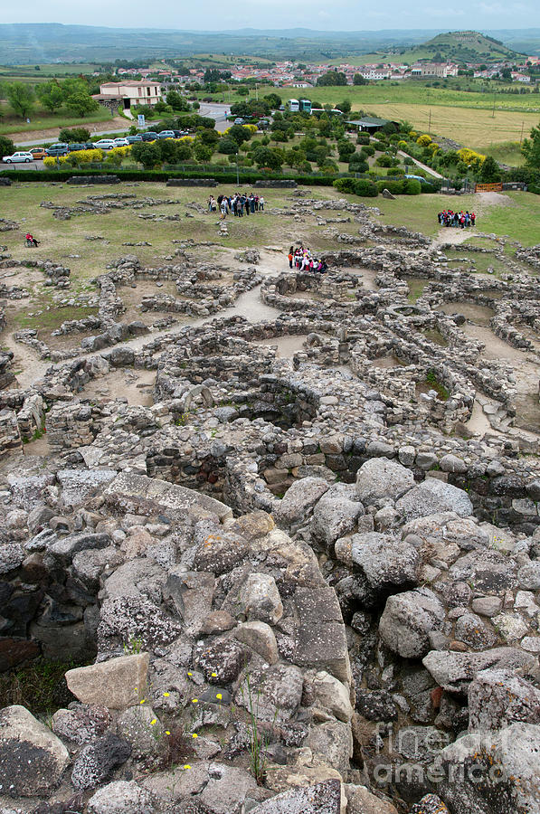 Nuraghe Complex Photograph by Marco Ansaloni/science Photo Library