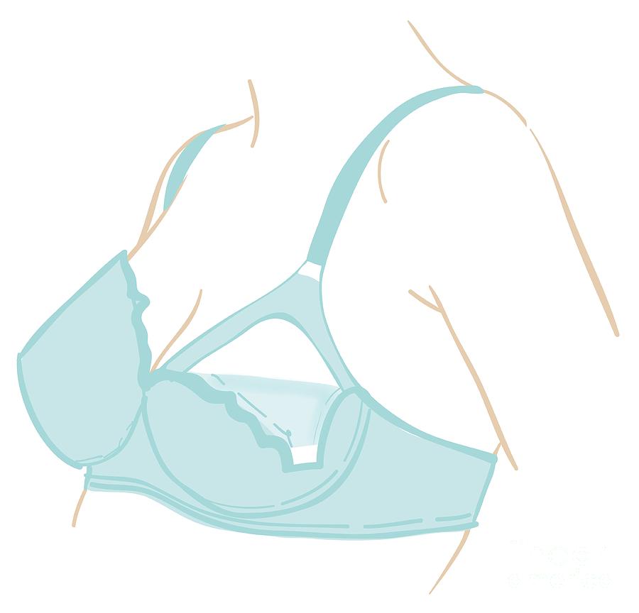 Nursing Bra Photograph by Jeanette Engqvist/science Photo Library