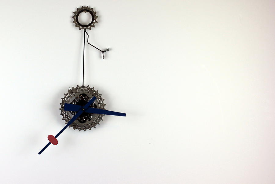 Wall Clock Sculpture - NuSprocket 1.0 by Michael Ediza Wall Clock Sculpture - NuSprocket 1.0 by Michael Ediza