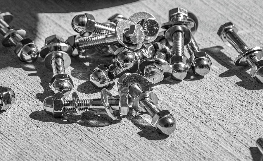 Nuts And Bolts Photograph