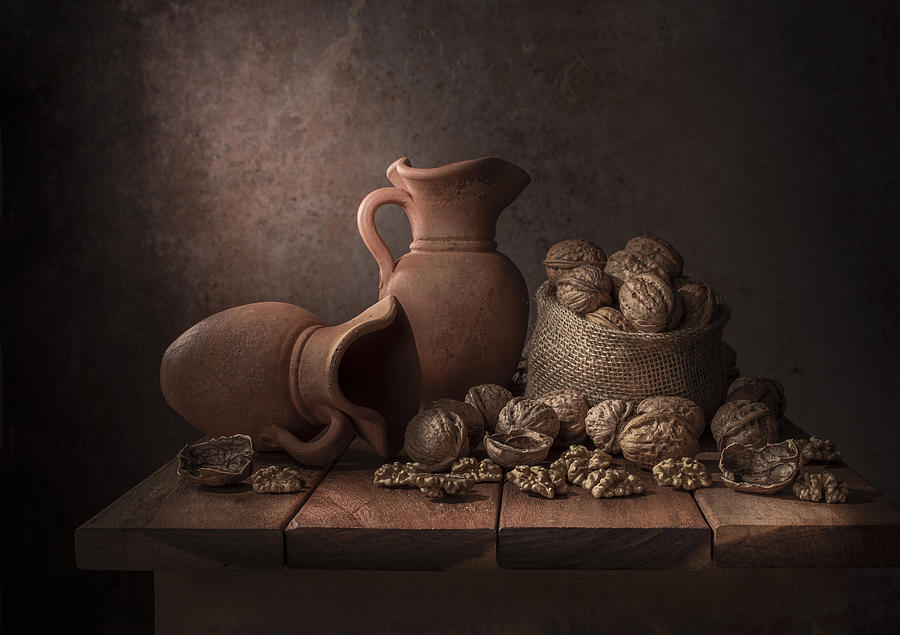 Still Life Photograph - Nuts by Margareth Perfoncio