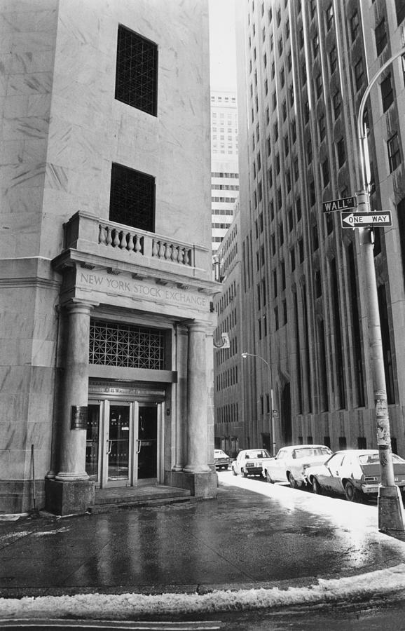 Ny Stock Exchange Photograph by Keystone