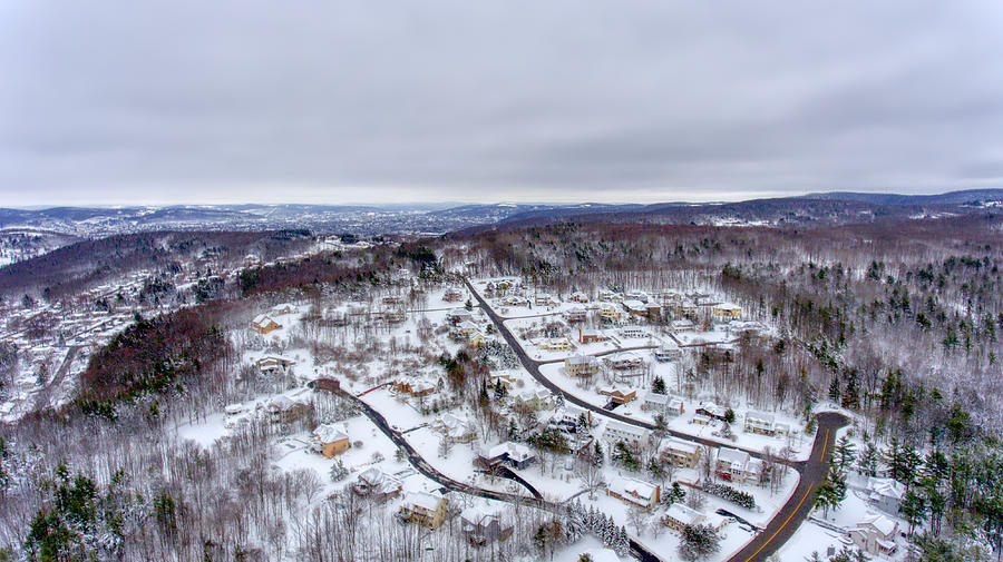 NY Winter Landscape Photograph by Anthony Giammarino