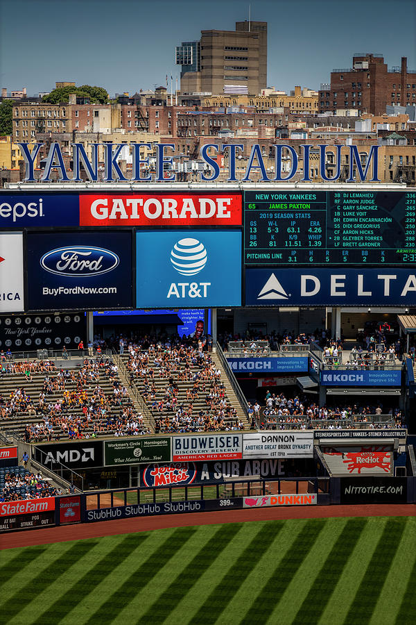 NY Yankee Stadium Photograph by Susan Candelario