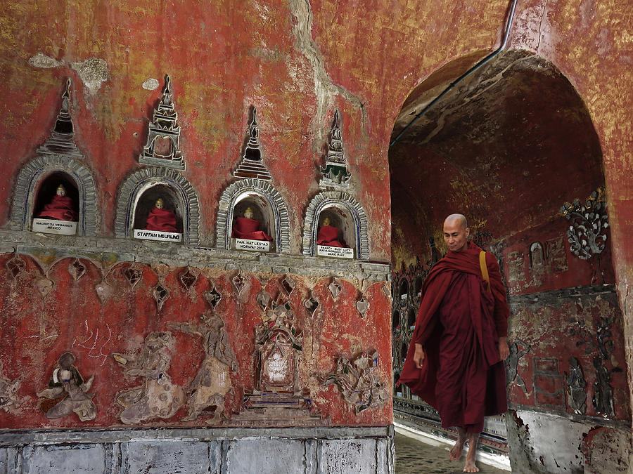 Documentary Photograph - Nyaung Shwe Monastery by Giorgio Pizzocaro