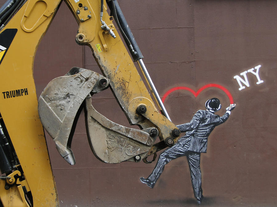 New York City Photograph - Nyc Graffiti by Ivan Lesica