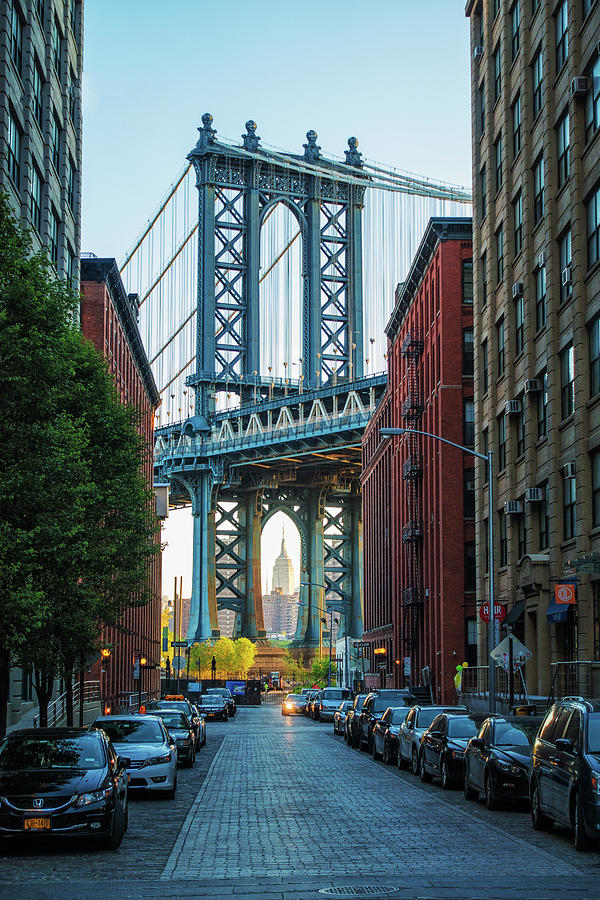 Nyc New York City Bridge Dumbo Photograph by Max Seigal | Pixels