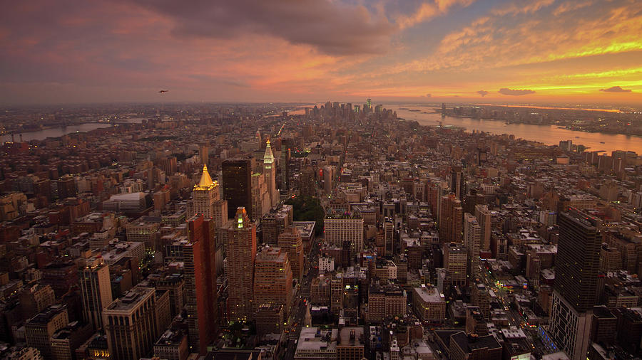 Nyc Of Manhattan Photograph by Michael S. Schwarzer