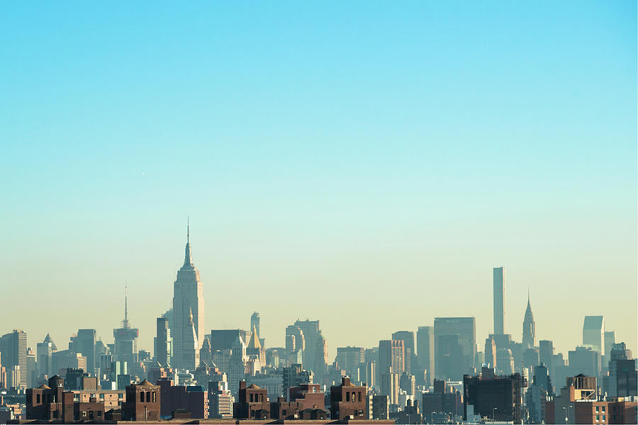 Nyc Silhouettes I Photograph by Sonja Quintero - Fine Art America