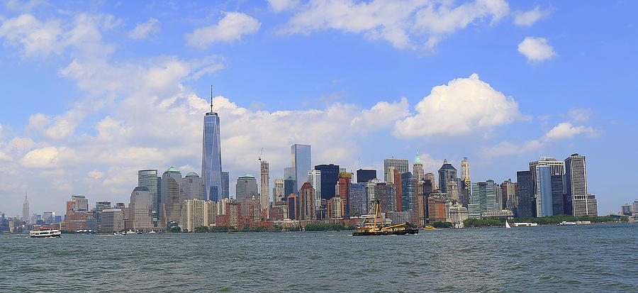 NYC Skyline Photograph by Les Greenwood