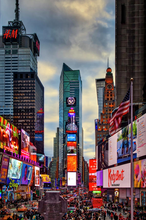 NYC Times Square  Photograph by Susan Candelario