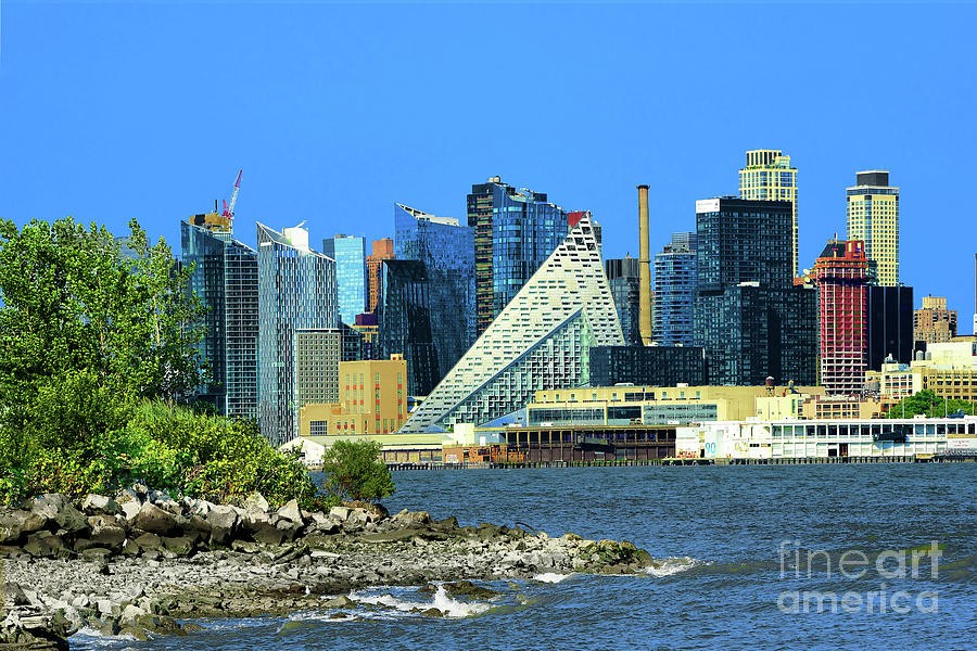 Nyc Viewed From New Jersey Waterfront Photograph