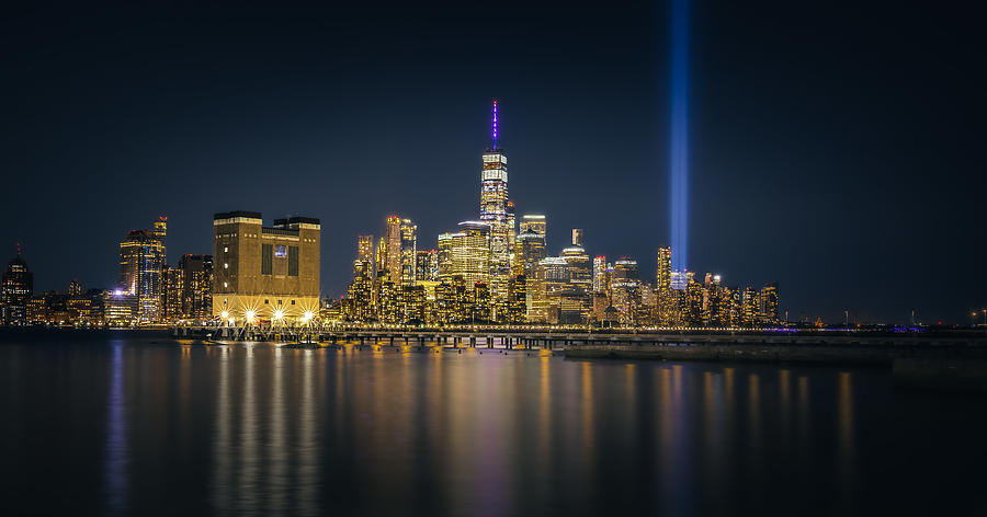New York City Photograph - Nyc\s Night Of Remembrance by Wei (david) Dai