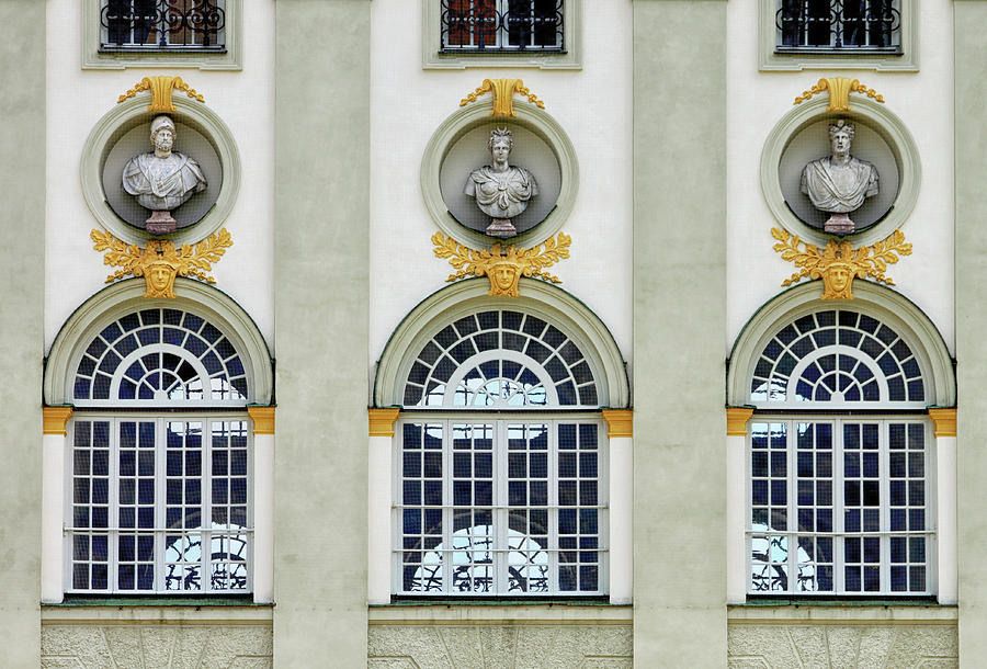 Nymphenburg Palace Windows Photograph by Lauri Novak