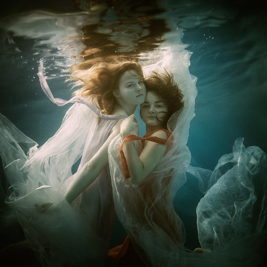 Girl Photograph - Nymphs by Dmitry Laudin