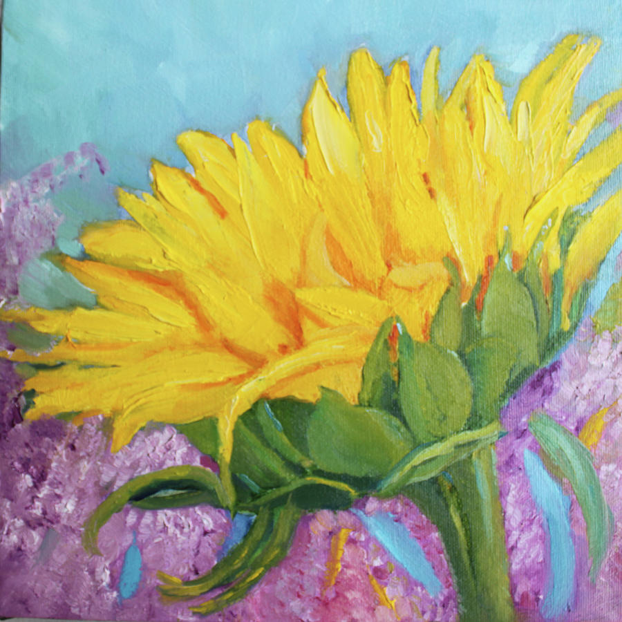 O Sole Mio Painting by Christiane Kingsley